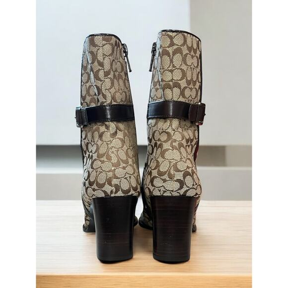 NWOT Y2K Coach A7105 Bibi Small Logo Calf Boot Size 6B - Picture 3 of 8